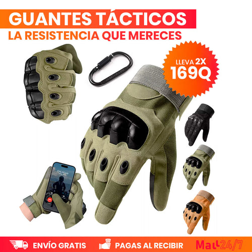 Guantes tácticos + REGALO