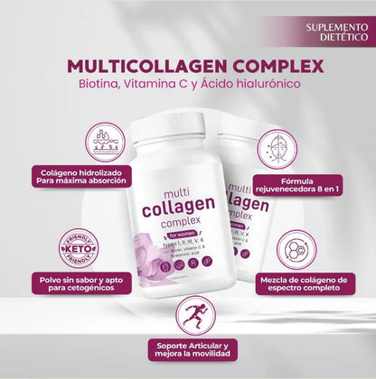 Colágeno Hidrolizado Multi Peptides | Piel, Cabello y Articulaciones