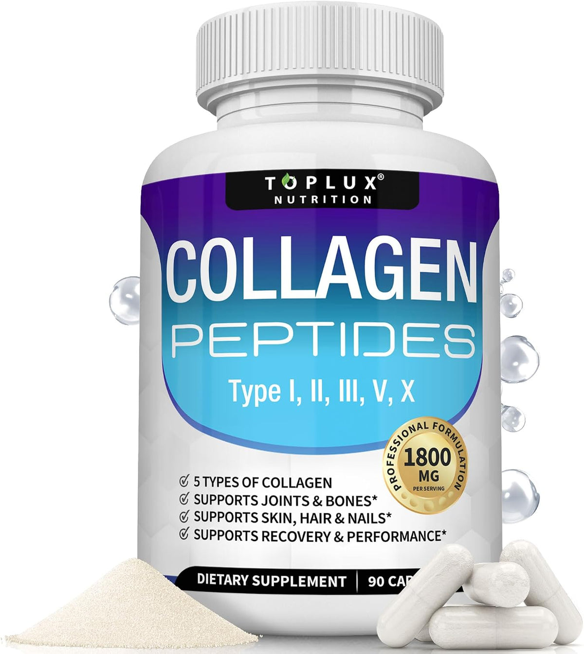 Colágeno Toplux 5 tipos