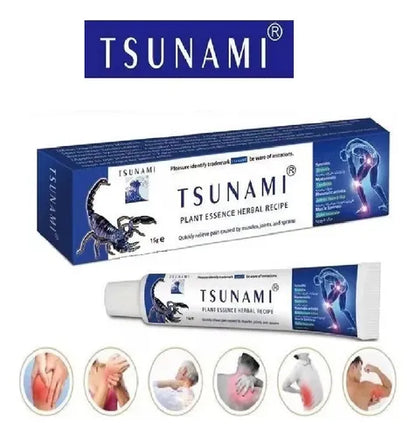 Crema TSUNAMI para Dolores Musculares y Articulares | Alivio Rápido y Natural – Envío a Todo Costa Rica