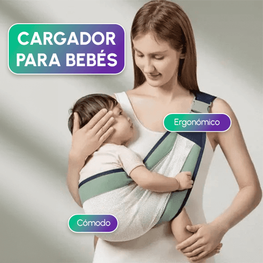 Cargador ergonómico para bebés para cargar a tu bebé con comodidad y soporte