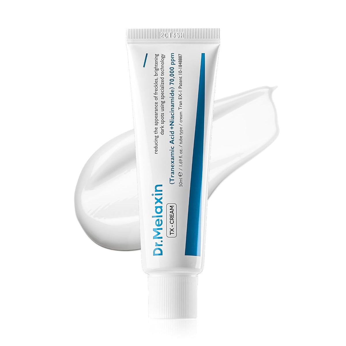 Crema para manchas Dr.Melaxin TX-Cream con ácido tranexámico y niacinamida de uso nocturno