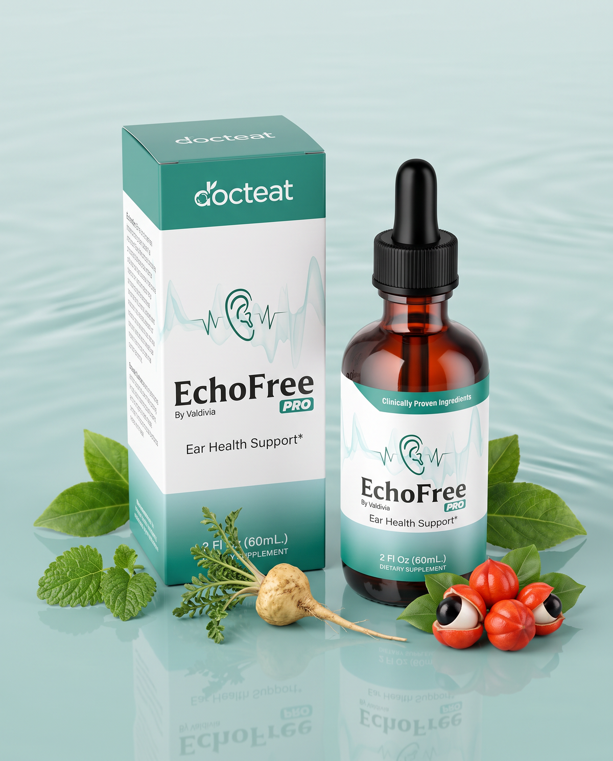 Gotas orales Echo Free, apoyo para el descanso y la concentración