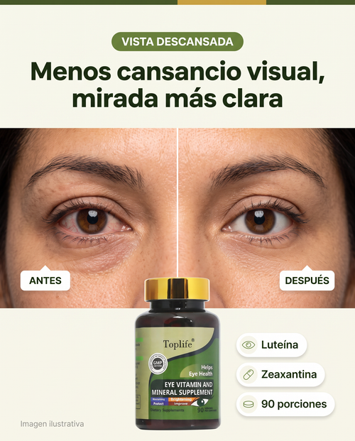 Vitaminas para los ojos Zoone Eye con luteína y zeaxantina para el cansancio visual