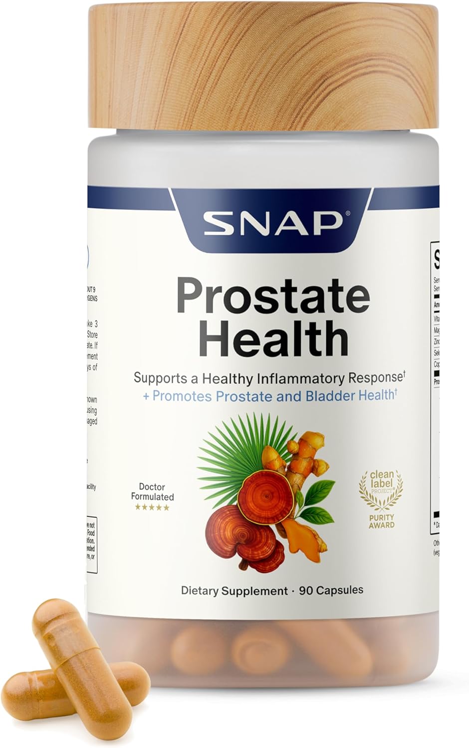 SNAP Prostate Health suplemento para la próstata