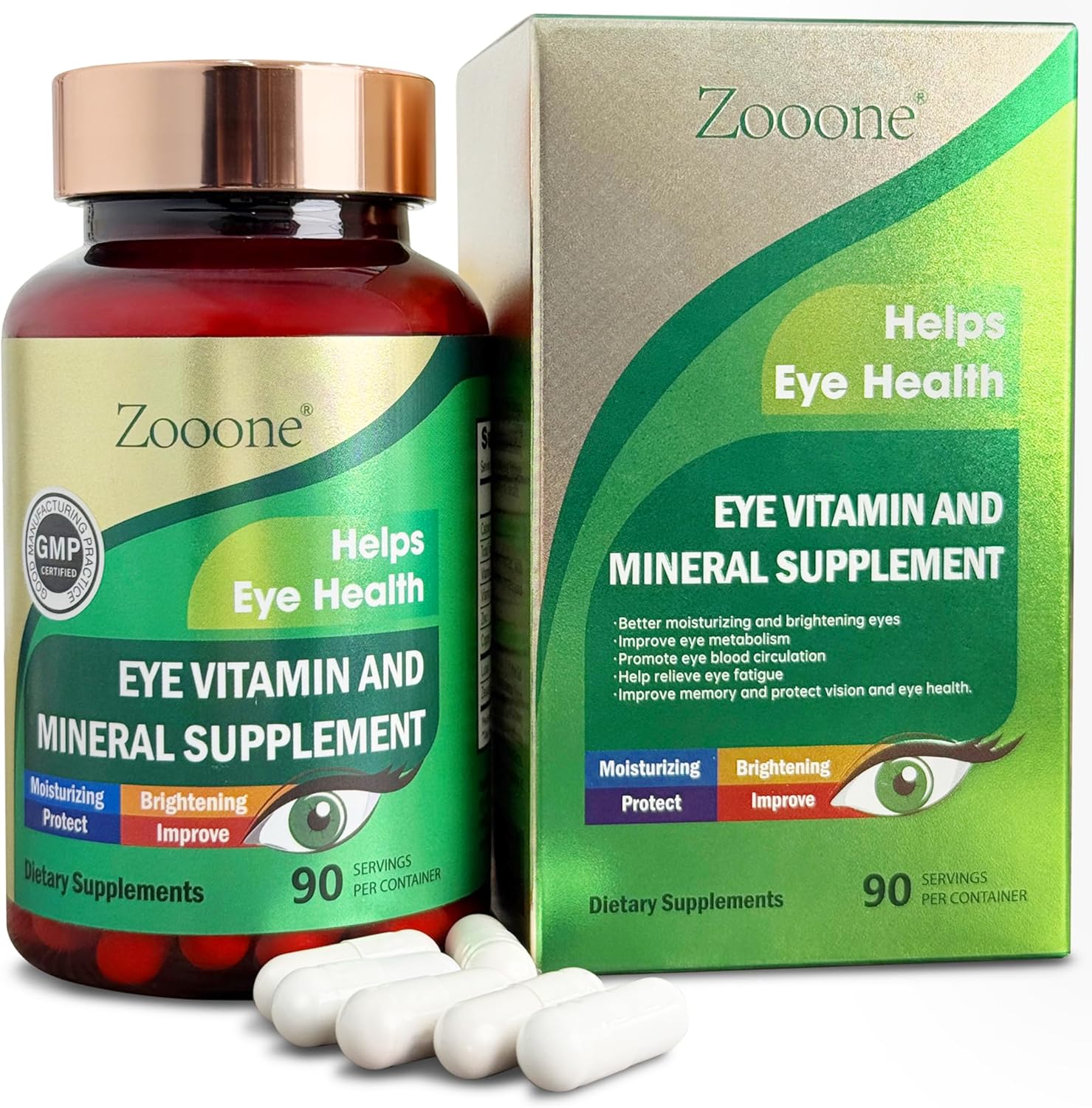 Vitaminas para los ojos Zoone Eye, ojos más descansados frente a pantallas